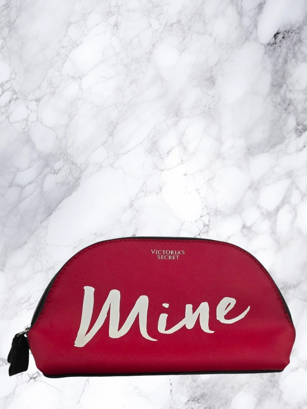 Victoria's Secret 'Mine' Red Cosmetic Pouch